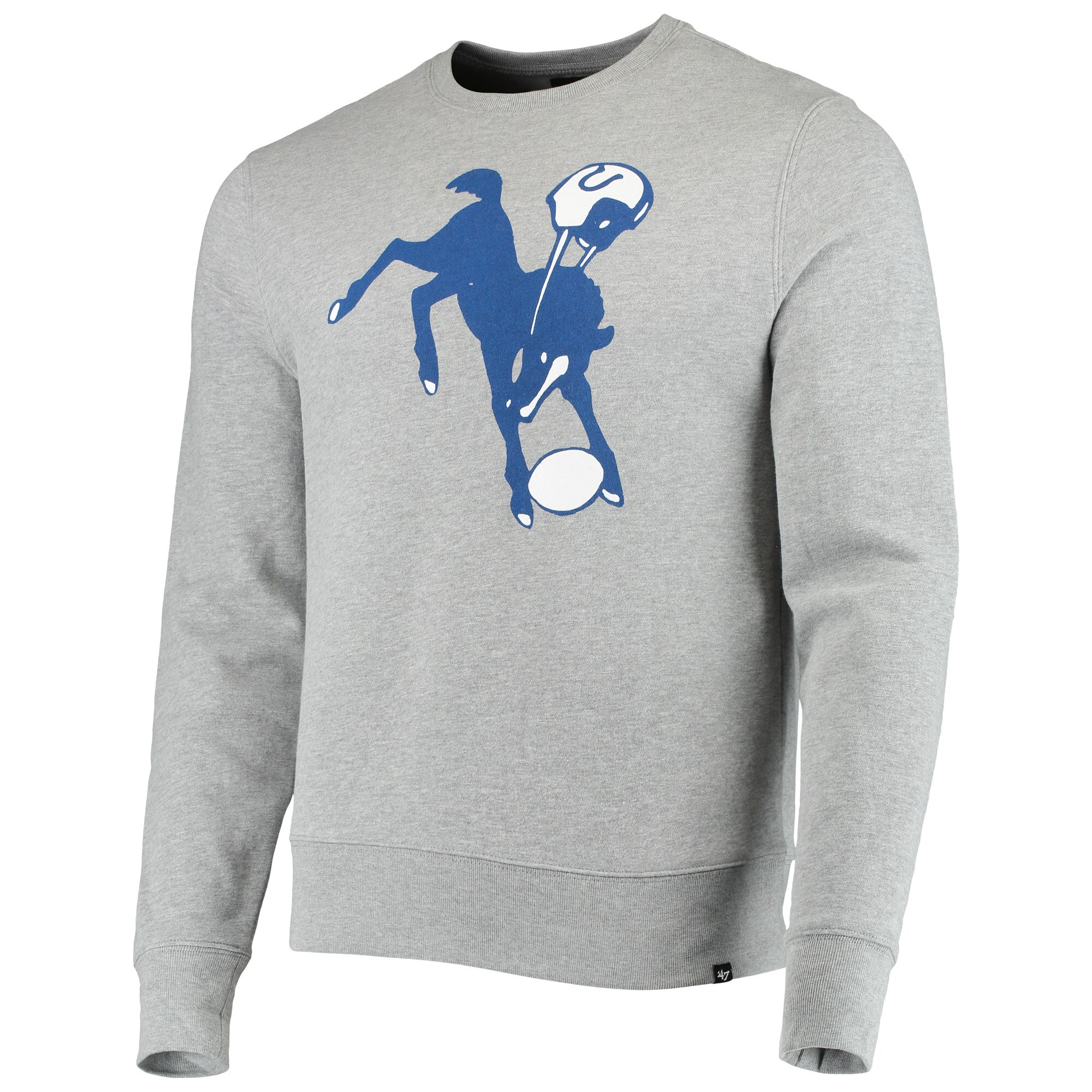 Buy Indianapolis Colts \'47 Imprint Headline Historic Logo Fleece Pullover  Sweatshirt - Heathered Gray F4001024 Online