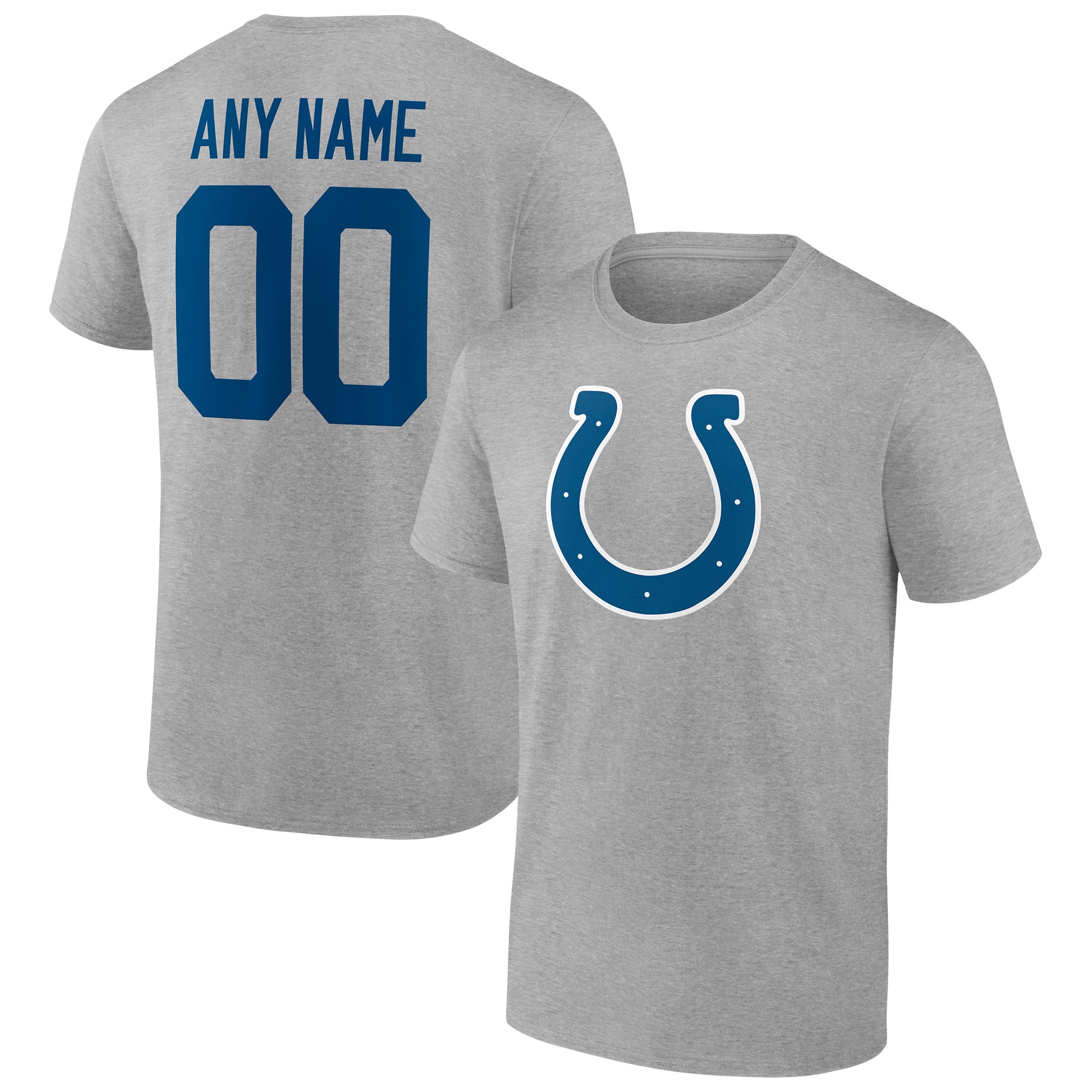 Indianapolis Colts Custom Team Authentic T Shirt